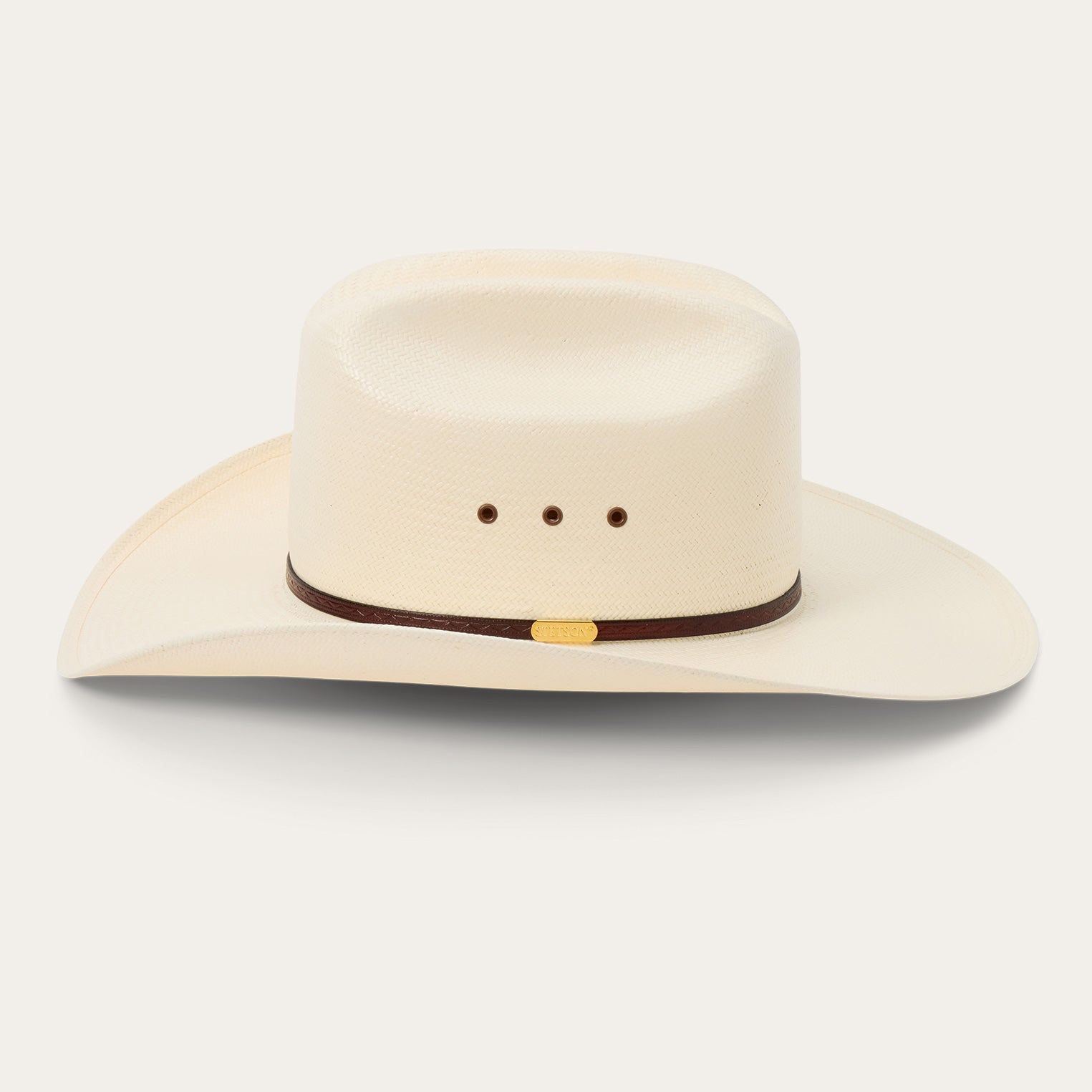Stetson 10x Maddock Straw Cowboy Hat